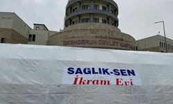 Sağlık-Sen İskenderun'da İkram Evi' açtı