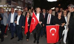 CHP Lideri Kılıçdaroğlu, Aydın'daki Zafer Yürüyüşü'ne katıldı