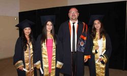 Erdemli MYO`da 28. dönem mezuniyet heyecanı