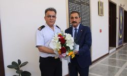 Başkan Sarı'dan Jandarma Komutanı Tuğgeneral Çarıkcıoğlu'na ziyaret