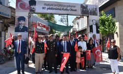 Atatürk'ün Urla'ya gelişinin 97. yılı coşkuyla kutlandı