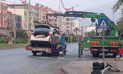 Mersin'de trafik kazası: 1 yaralı