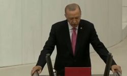 Erdoğan, Meclis'te yemin etti