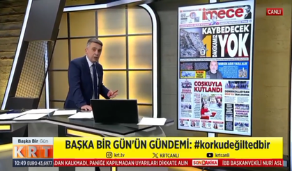Gazetemiz, 24 Nisan'daki manşetiyle 'Gökhan Kayış ile Başka Bir Gün' programında