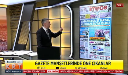 İmece, 28 Nisan'daki manşetiyle 'Gökhan Kayış ile Başka Bir Gün' programında