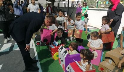 Mut'ta 'Trafik Parkur Oyun Alanı' Açıldı