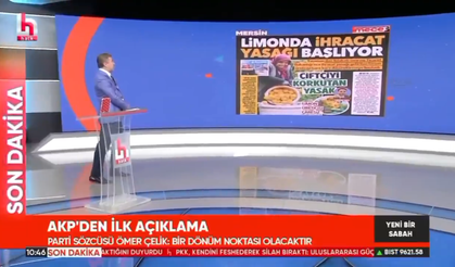 Gazetemiz, 12 Mayıs tarihli manşetiyle 'İsmail Küçükkaya ile Yeni Bir Sabah' programında
