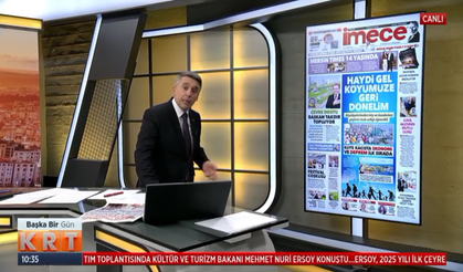 İmece, 30 Nisan'daki manşetiyle 'Gökhan Kayış ile Başka Bir Gün' programında