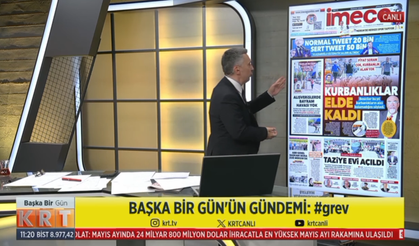 İmece, 2 Haziran tarihli manşetiyle 'Gökhan Kayış ile Başka Bir Gün' programında