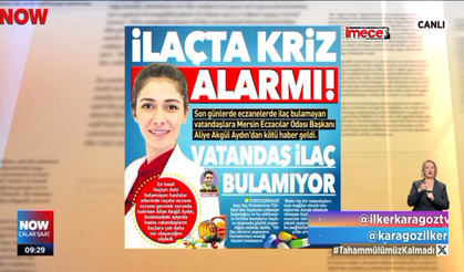 İmece, 16 Haziran tarihli manşetiyle 'İlker Karagöz ile Çalar Saat' programında