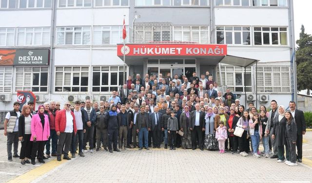 Gülnar'da Kaymakamlık Halkla Bayramlaşma Düzenledi