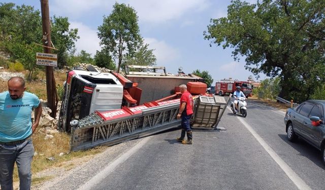 Çamlıyayla Yolunda Kaza: 1 Yaralı