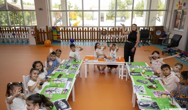 Gülnar Çocuk Atölyesi'nde Eğlenceli Eğitim