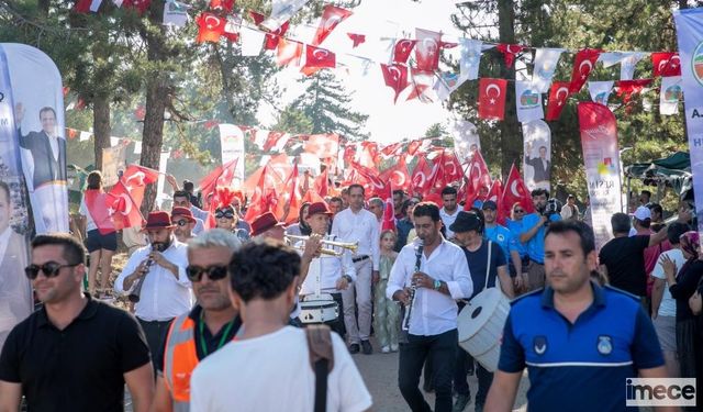 Çamlıyayla'da 'Doğa Festivali' Düzenlendi
