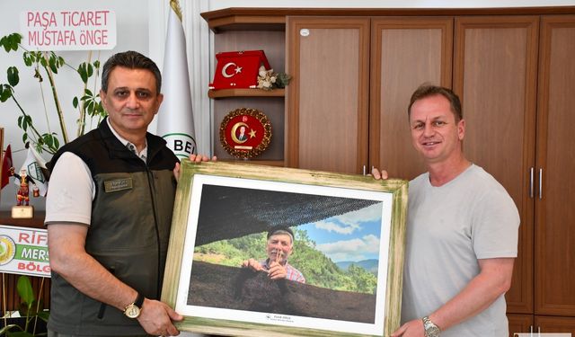 Rifat Ataş’tan, Gülnar Belediye Başkanı Fatih Önge'ye Ziyaret