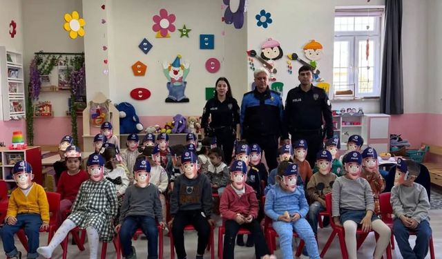 Bozyazı Polisinden Çocuklara Trafik ve Güvenlik Eğitimi