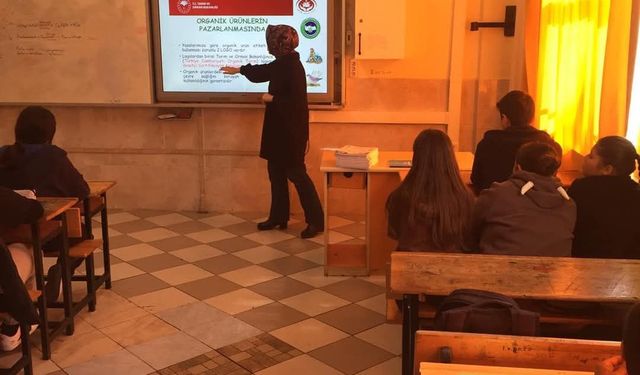 Bozyazılı Öğrencilere Organik Tarım ve Gıda Eğitimi