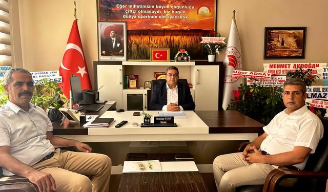 Toroslar İlçe Tarım Müdürlüğü’ne Ziyaret