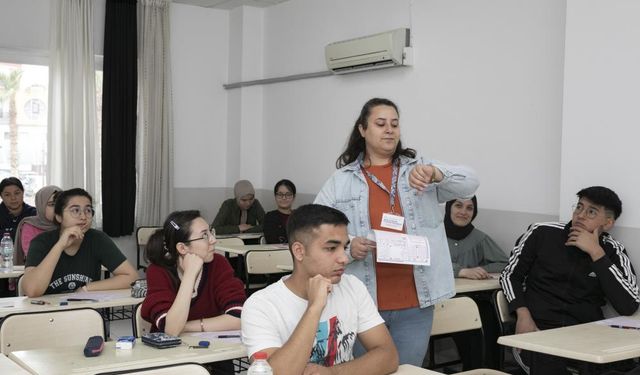Mersin'de YKS Provası
