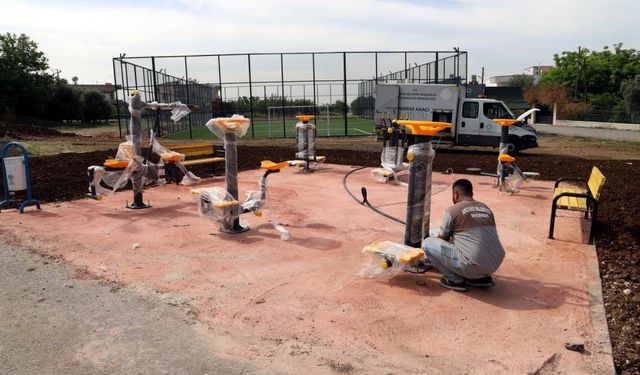 Akdeniz'e Yeni Park ve Spor Alanı