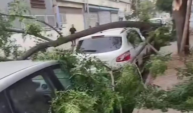 Gaziantep’te Şiddetli Fırtına ve Yağış Hayatı Felç Etti