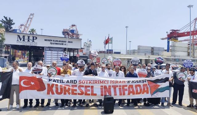 Mersin’den Madleen Gemisi İçin İsrail’e Tepki