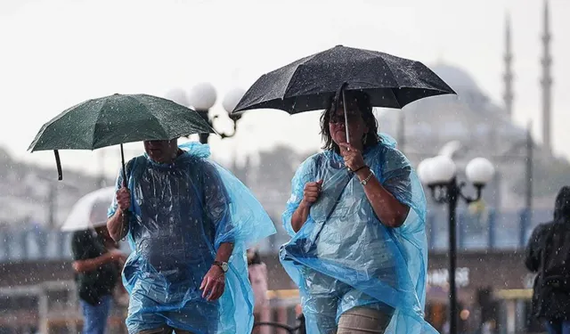 Meteoroloji'den Gök Gürültülü Sağanak ve Kuvvetli Rüzgar Uyarısı