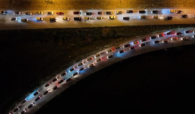 Bayram Dönüşünde Trafik Çilesi!