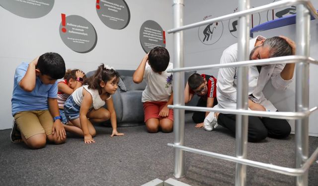 Çocuklara Afet Bilinci Kazandırılıyor