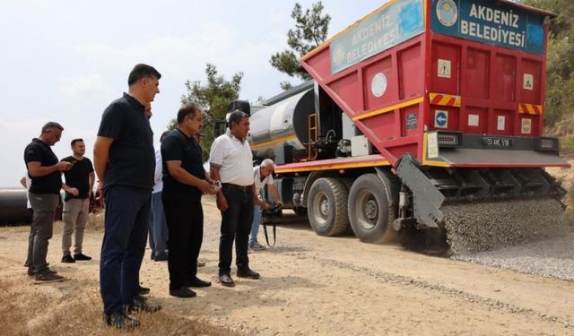Toz ve Çamura Veda! Akdeniz Kırsalında Ulaşımda Yeni Dönem Başladı