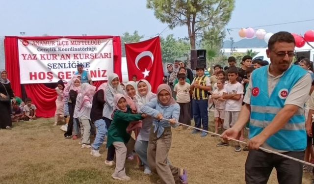Çocuklar Hem Öğrendi Hem Eğlendi: Anamur'da Renkli Görüntüler