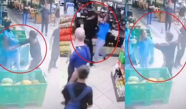 Eski Erkek Arkadaş Marketi Bastı, Olay Anı Kameraya Böyle Yansıdı!