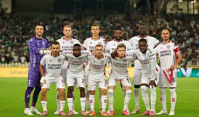 Samsunspor Panathinaikos'u eledi mi? Samsunspor-Panathinaikos maç sonucu