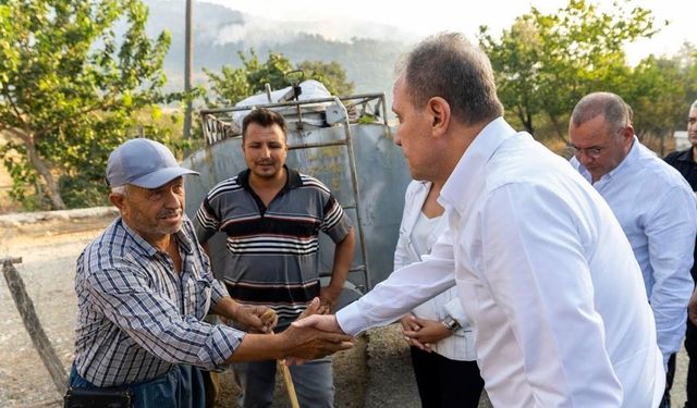Silifke Alevler İçinde: Başkan Seçer Yangın Bölgesinde!