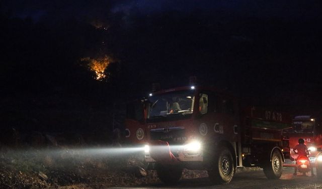 Anamur’da Orman Yangınında Son Durum: Müdahale Aralıksız Sürüyor