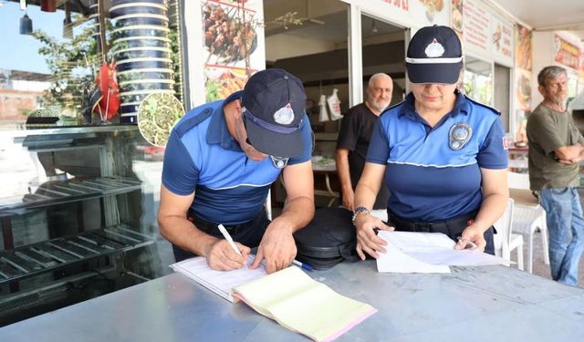 Mersinli Esnaf Dikkat! Zabıtadan Cezalı Müdahale