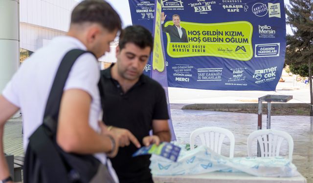 Mersin Büyükşehir’den Öğrencilere İlk Sürpriz: Otogarda ‘Hoş Geldin’