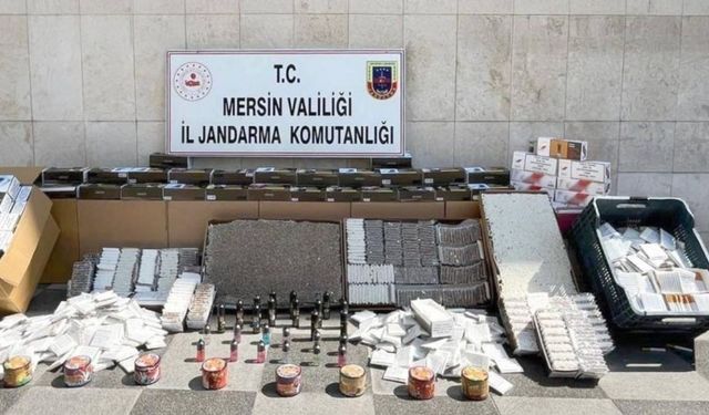 Kaçakçılara Büyük Darbe: Mersin’de Dev Operasyon!