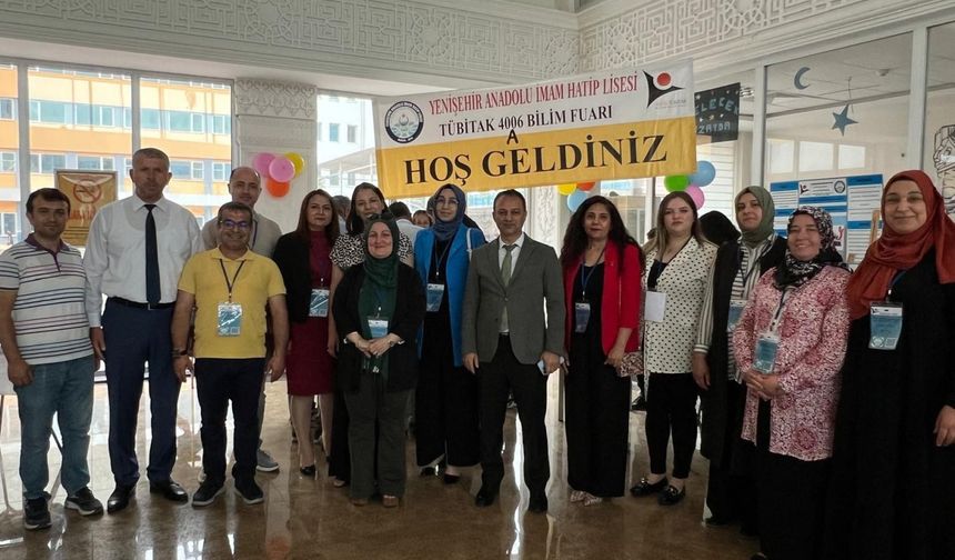 Yenişehir Anadolu İmam Hatip Lisesi'nin TÜBİTAK Bilim Fuarına Büyük İlgi