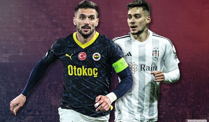 Fenerbahçe Beşiktaş Derbisinde İlk 11'ler Belli Oldu. Sürpriz Tercihler Var