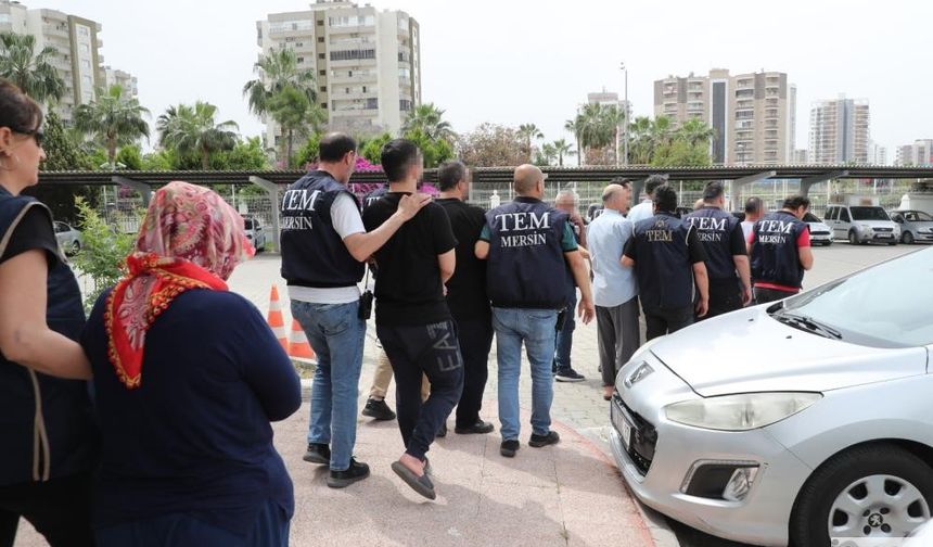 Mersin'de DEAŞ Operasyonu: 9 Gözaltı