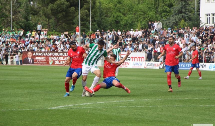 TFF 3. Lig: Amasyaspor: 2 - Silifke Belediyespor: 0