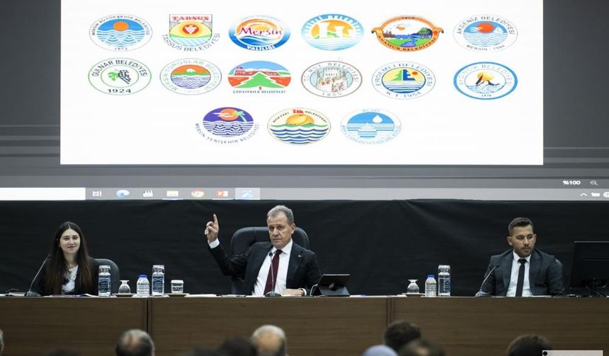 Mersin Büyükşehir Belediyesinin Yeni Logosu Kabul Edildi