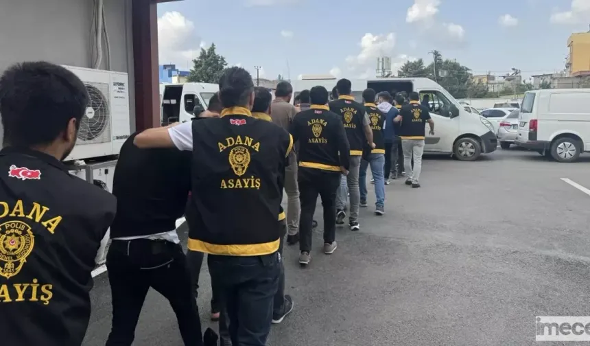 Adana Merkezli Dolandırıcılık Operasyonu: 18 Zanlı Tutuklandı