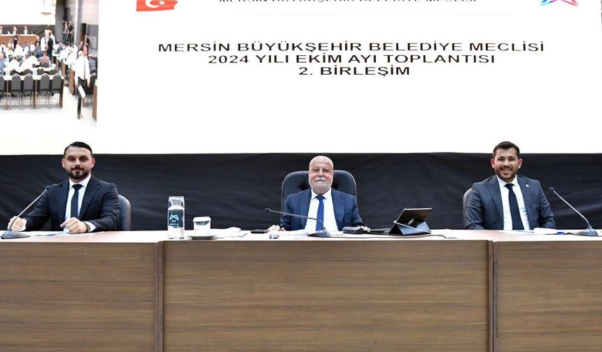 Mersin Büyükşehir Belediyesi'nin 2025-2029 Dönemi Stratejik Planı Kabul Edildi