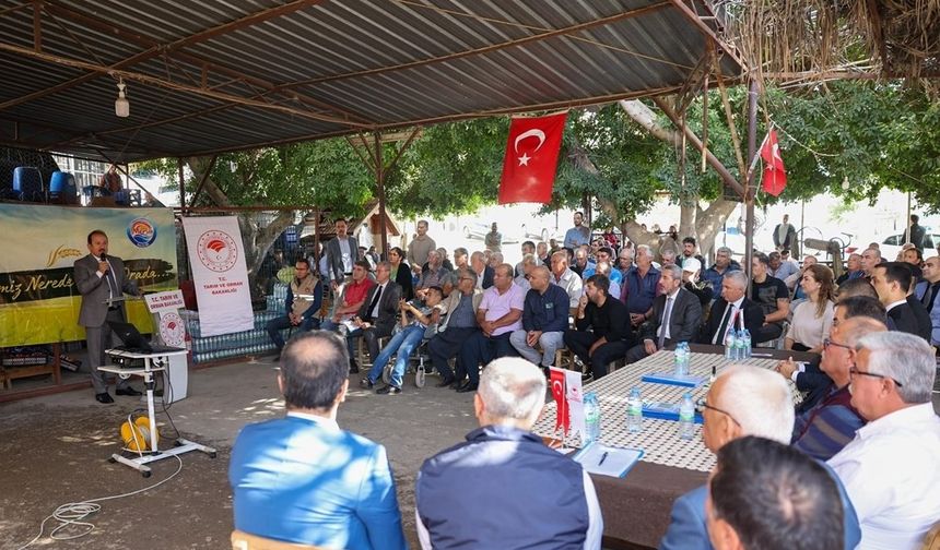 Vali Pehlivan: Mersin, Tarımsal Üretimde Türkiye'nin Öncüsü