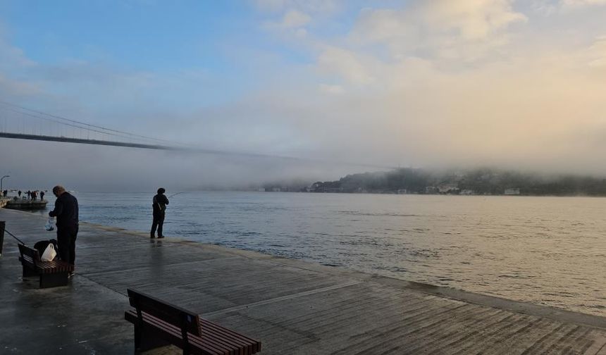 İstanbul’da Boğaz Ulaşımına Sis Engeli