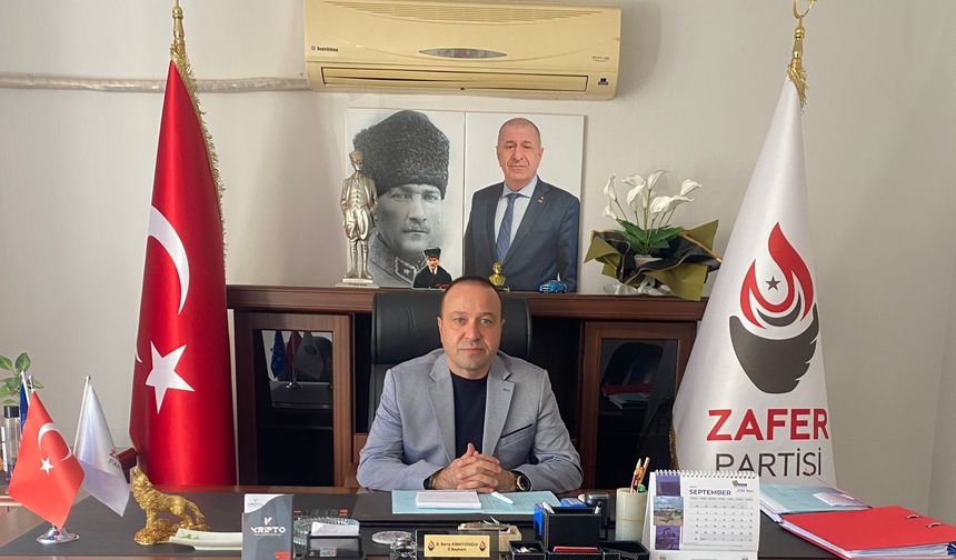 Zafer Partisi Mersin İl Başkanı Barış Kibritcioğlu'ndan Sert Açıklamalar