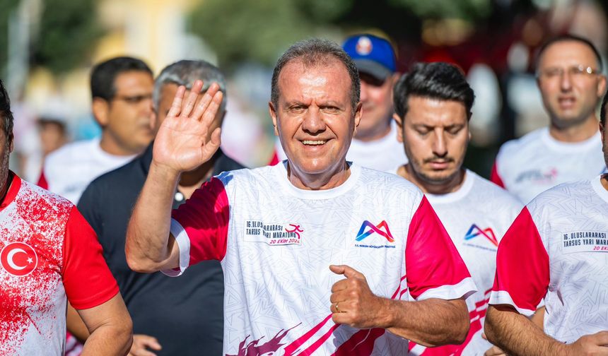 16. Uluslararası Tarsus Yarı Maratonu Düzenlendi