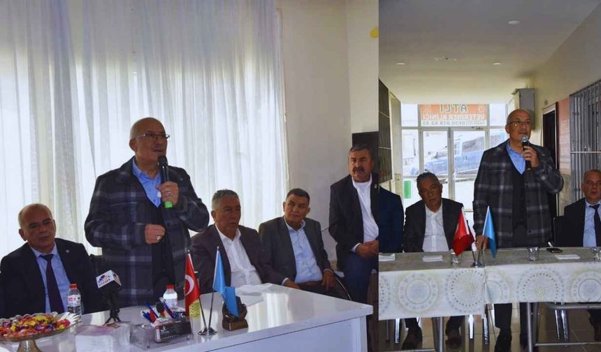 Burhanettin Kocamaz ve İYİ Parti Heyeti Tarsus ve Çamlıyayla’da Bayramlaşma Programına Katıldı